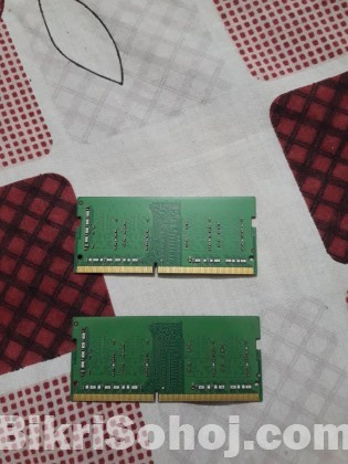 Laptop RAM 2666mhz 4+4=8GB DDR4 SK hynix